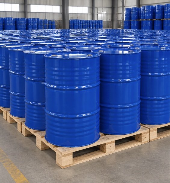 Blue drum packaging reference