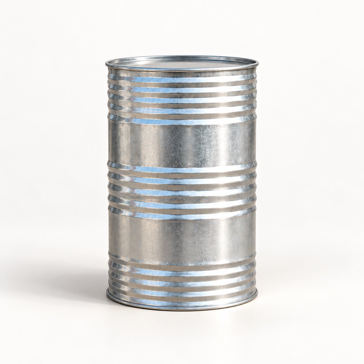 Silver drum packaging reference