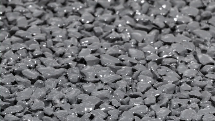 Gray surface illustration