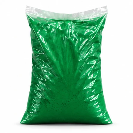 Green pigment illustration