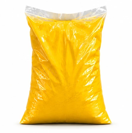 Yellow pigment illustration
