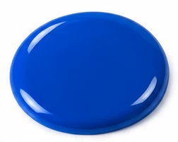Blue resin illustrative sample