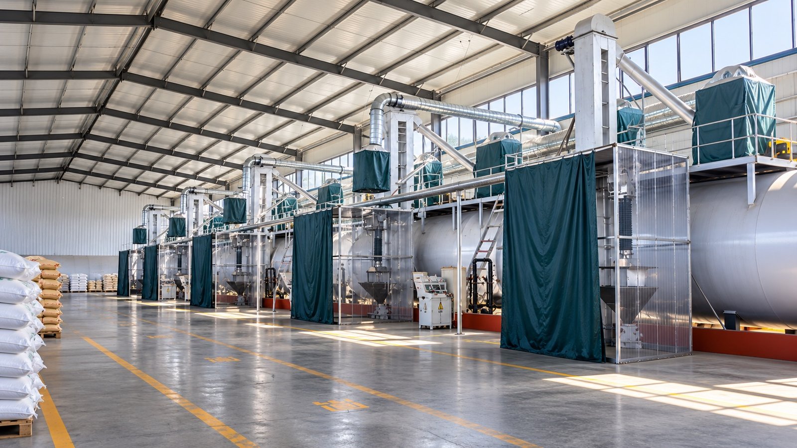 FUXIN binder production workshop